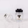 Customised logo 3oz glass jar with child resistant lid